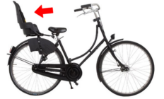 Fiets huren met kinderzitje