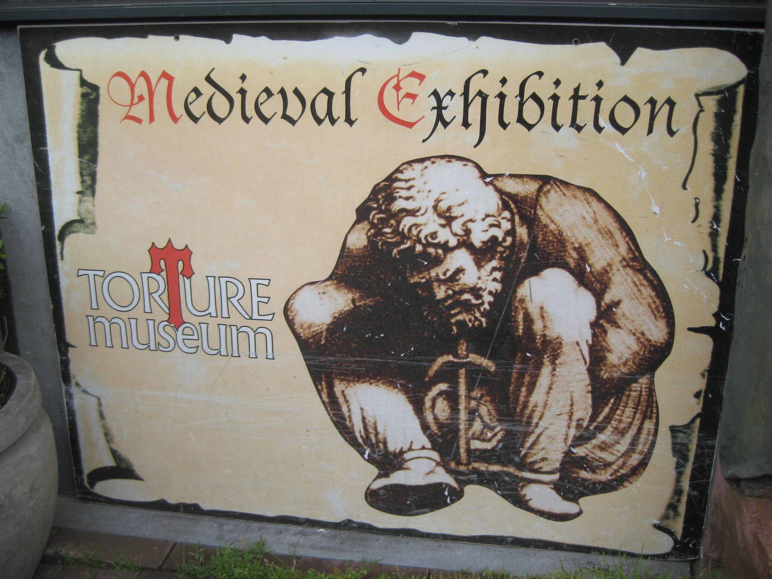 Torture Museum Amsterdam on Singel canal