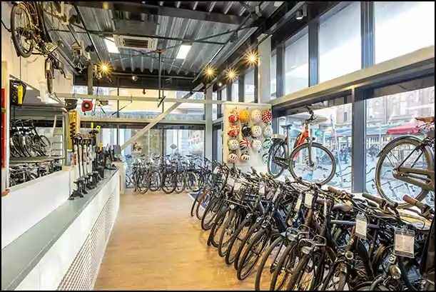 black bikes rentals amsterdam east