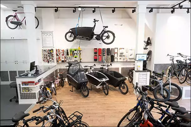 cargo bike rentals near olympic stadium amsterdam