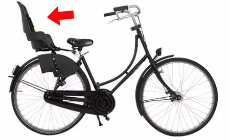 Bike rental with child seat