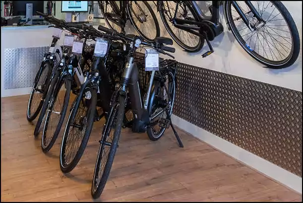 black bikes electric bike rentals amsterdam central station
