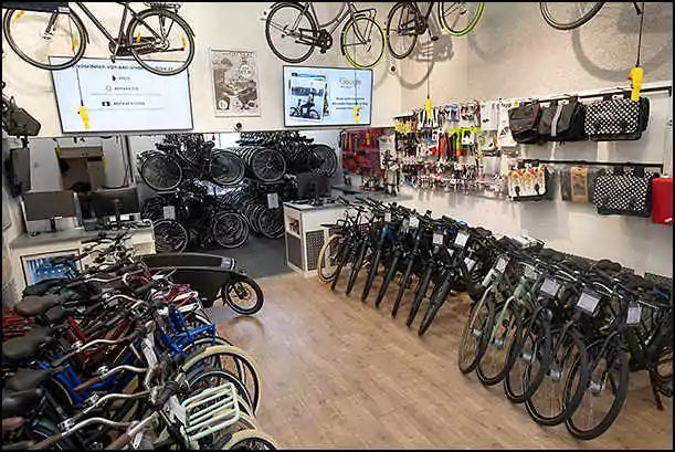 black bikes bike rentals amsterdam de pijp