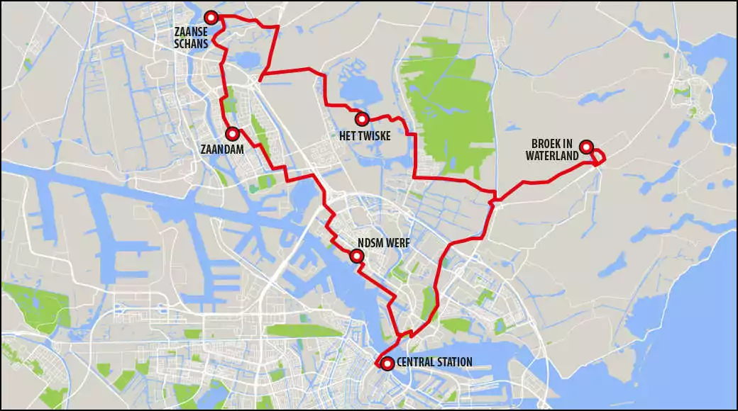 self-guided-bike-tour-amsterdam-to-zaanse-schans