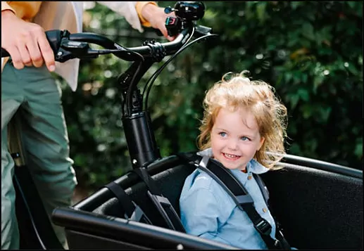 Cargo bike rental for kids