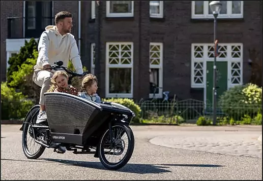 Electric cargo bike rental
