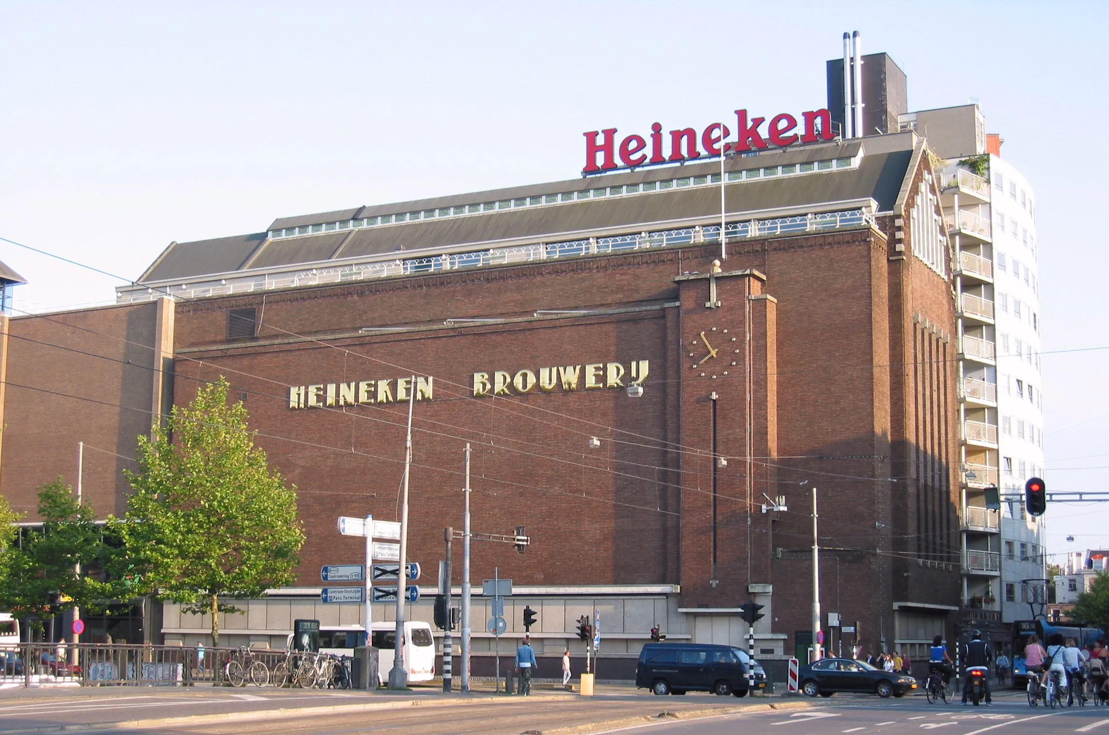 Heineken Experience interactive brewery museum in Amsterdam